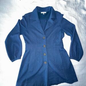 CAbi Meribo Wool Deep Blue Jacket